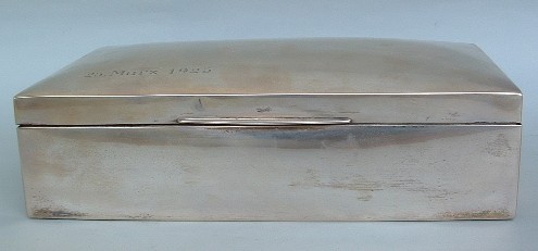 silver 800/1000 German cigarette case silver 800/1000 German cigarette case